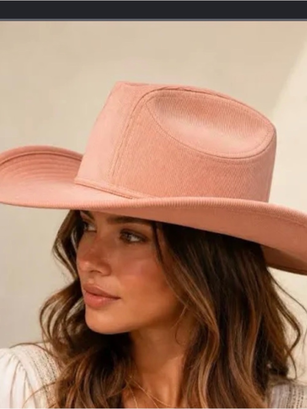Wyeth Make it Last Forever Pink Blush Corduroy Hat